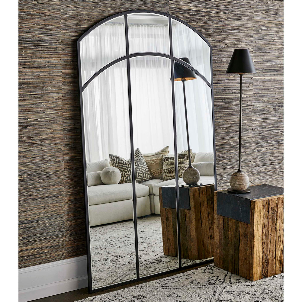 Vaulted Mirror - Black