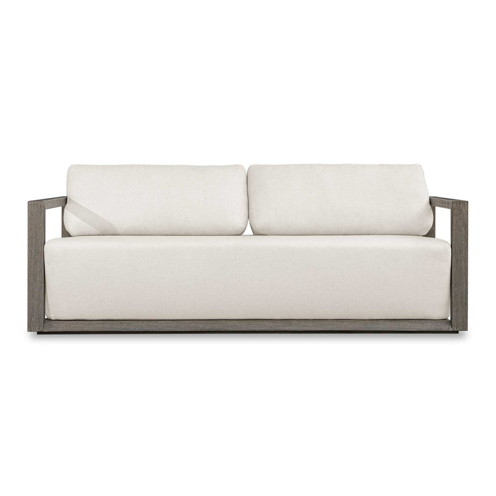 Remsen - Outdoor Sofa - Gray / Oyster White