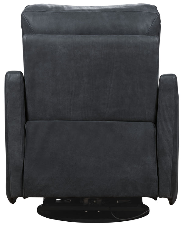 RC - Lewis Power Swivel Recliner - Black