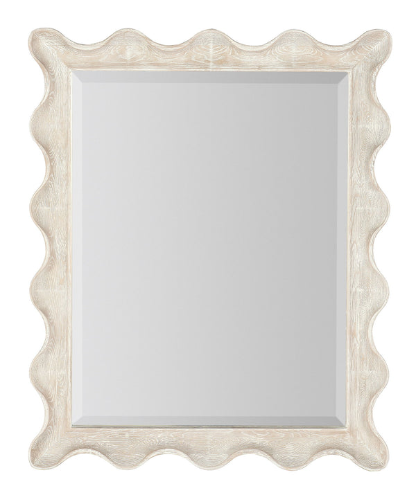 Serenity - Bora Landscape Mirror - White