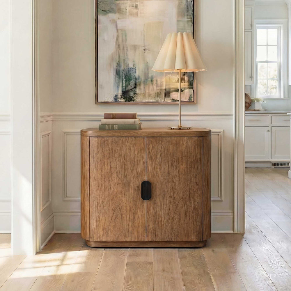 Newell - Wood 2 Door Cabinet - Natural
