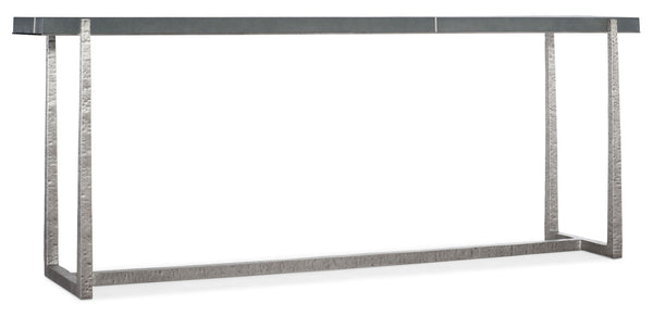 Chapman - Mixed Media Console Table - Pearl Silver