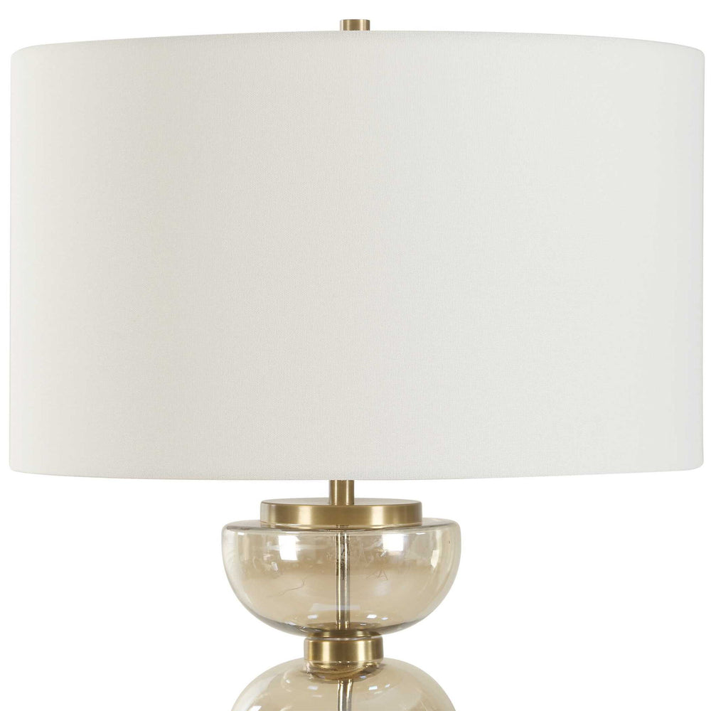 Assemble - Half-Sphere Table Lamp - Brass / Brown / Gold