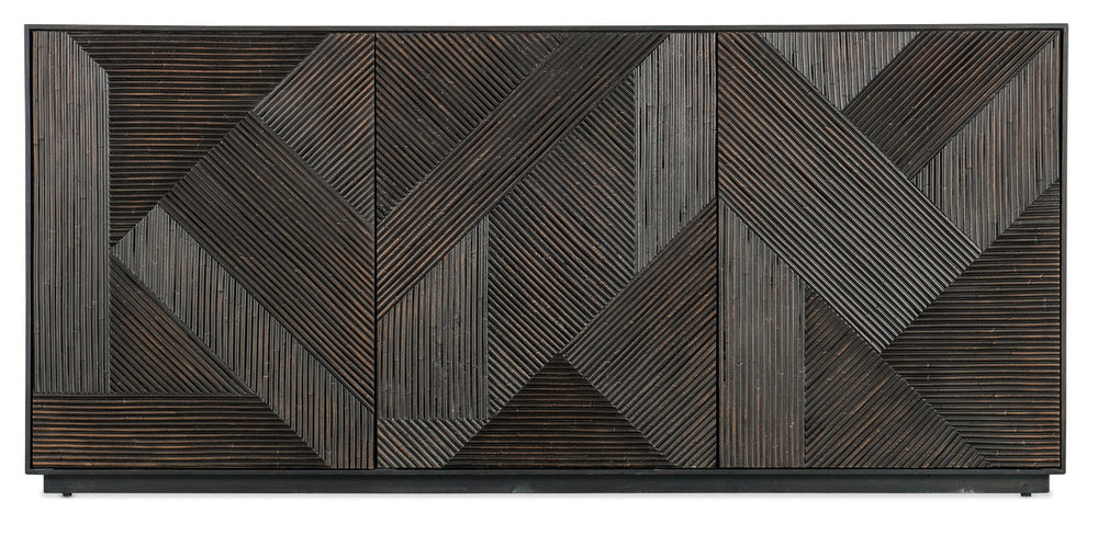 Retreat - Entertainment Credenza - Dark Brown