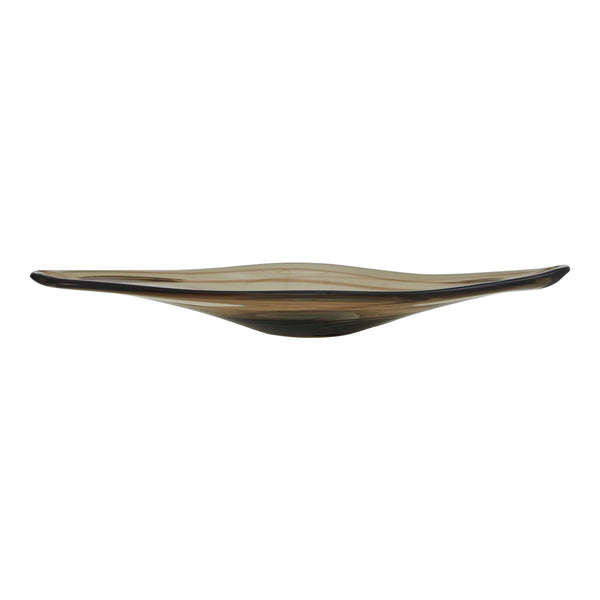 Soluna - Indoor-Outdoor Glass Bowl - Brown