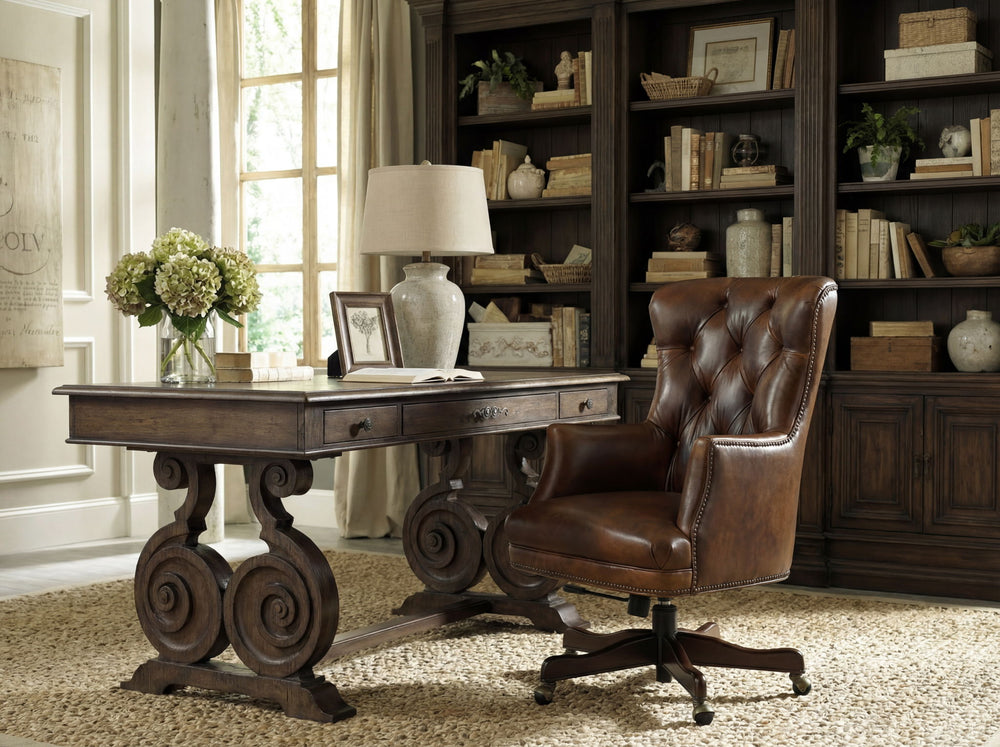 EC - Bradley Executive Swivel Tilt Chair - Dark Brown