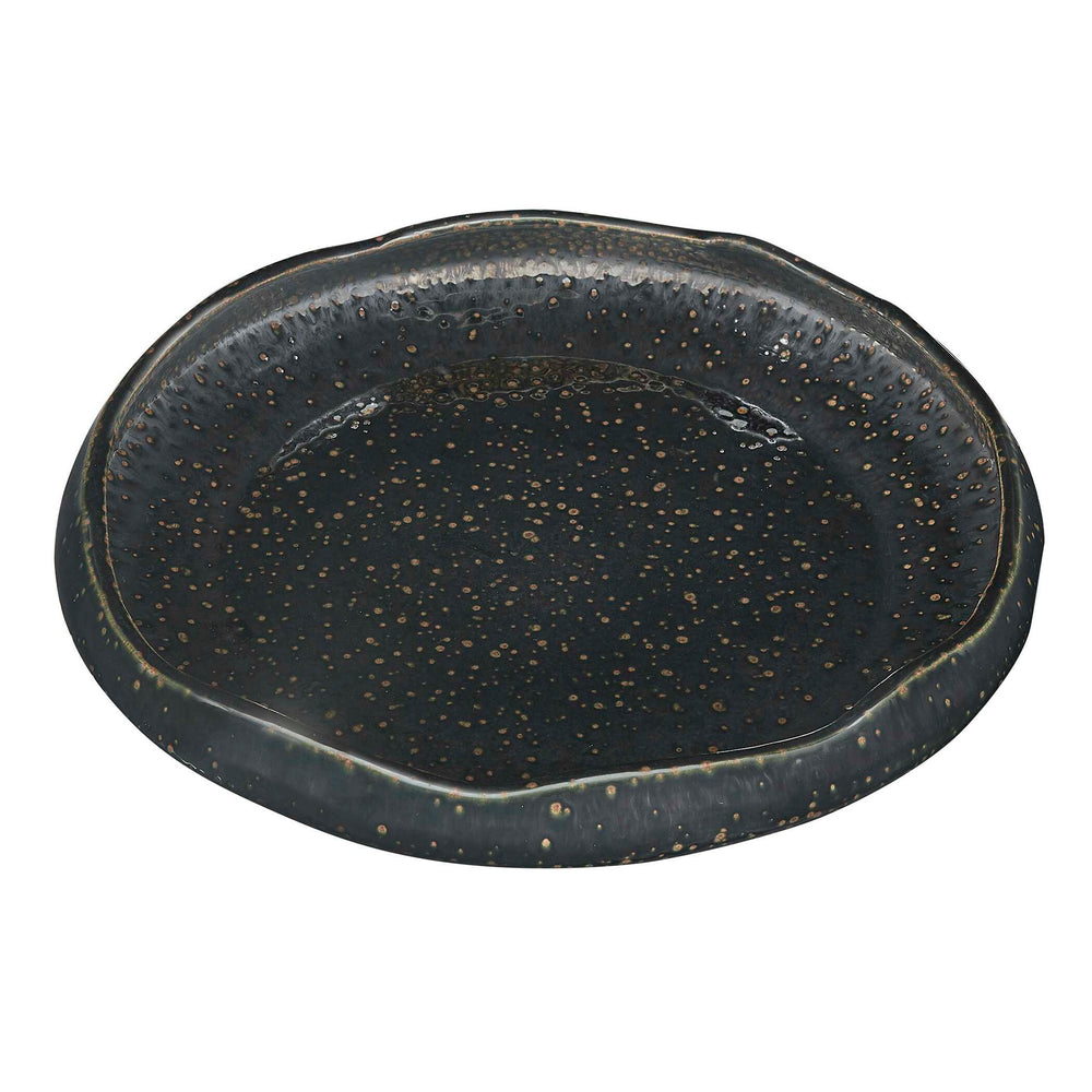 Stardust Ripple - Indoor-Outdoor Bowl - Black