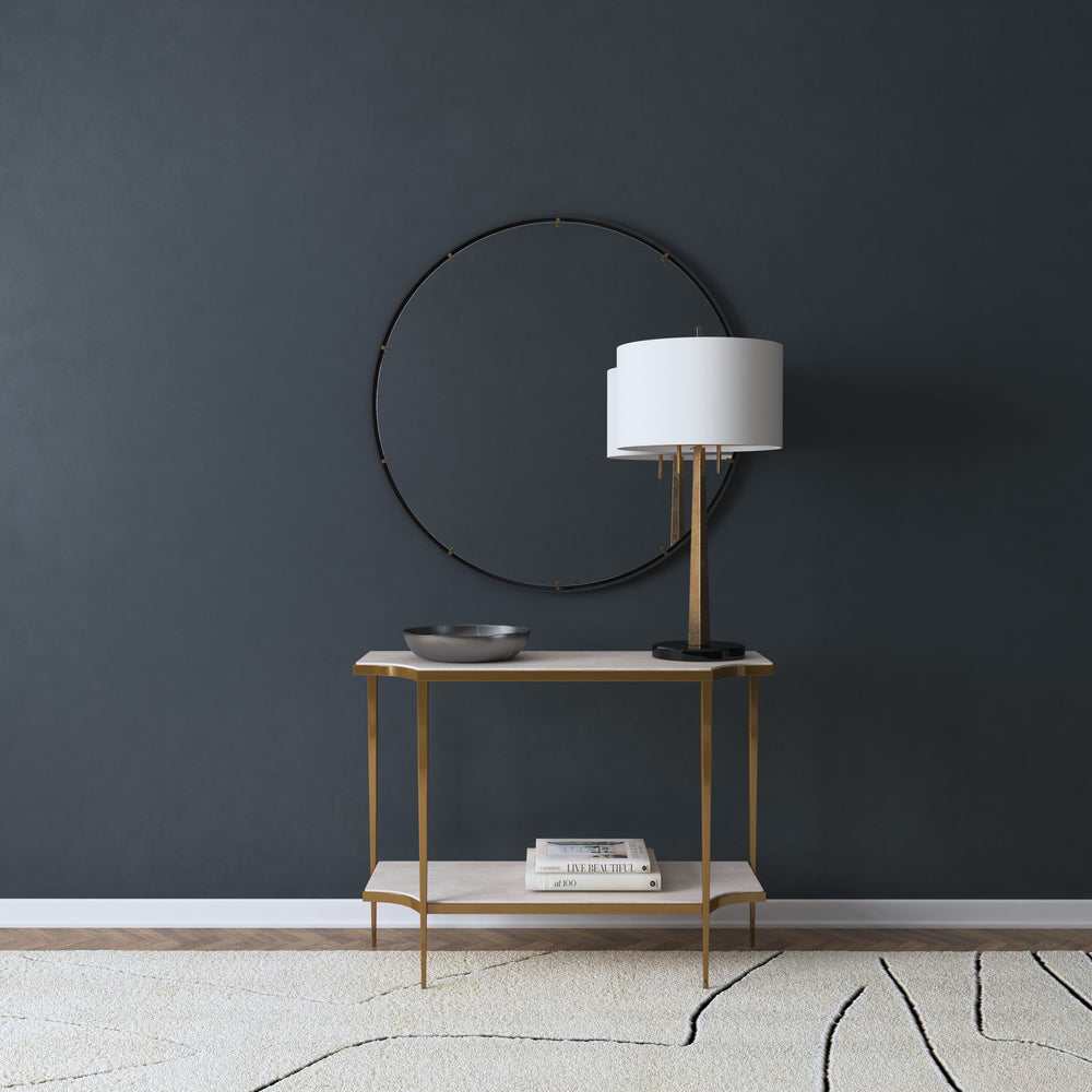 Commerce And Market - Console Table - Gold