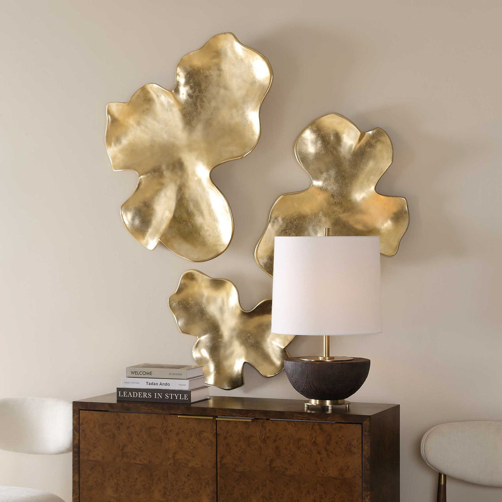 Lumina - Wall Decor (Set of 3) - Gold