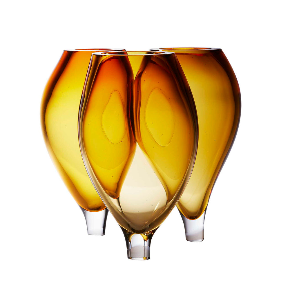 Cheers - Triple Vase - Light Brown