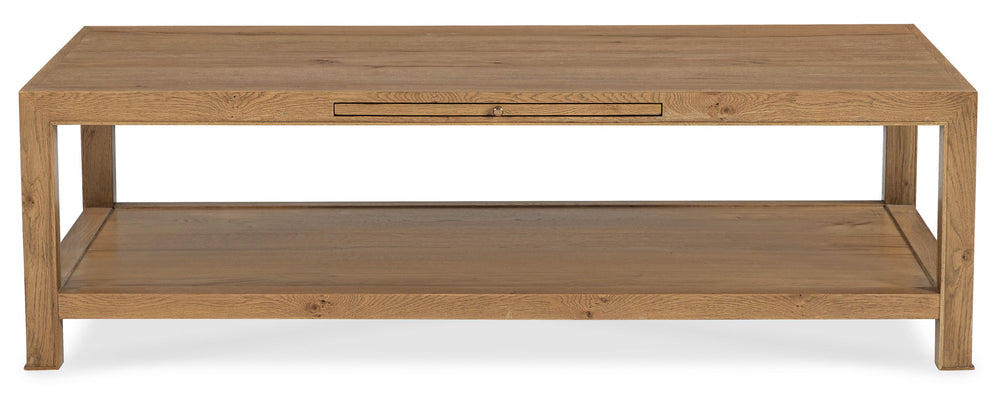 Cashiers - Large Rectangle Cocktail Table - Almond