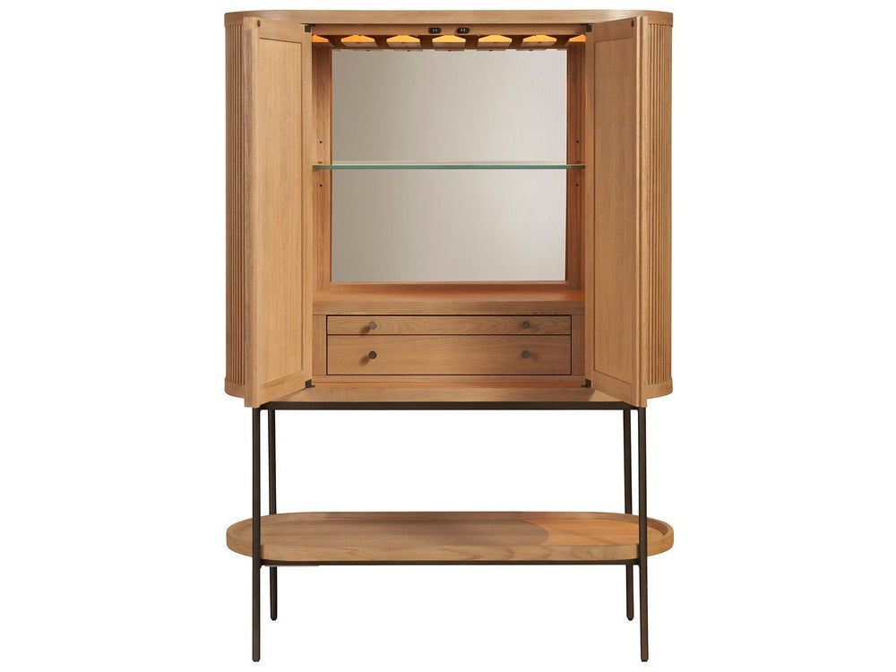 Modern - Linnea Bar Cabinet - Light Brown