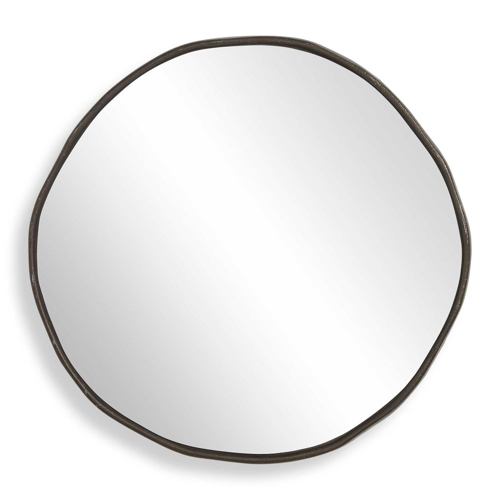Lowen - Round Mirror - Bronze
