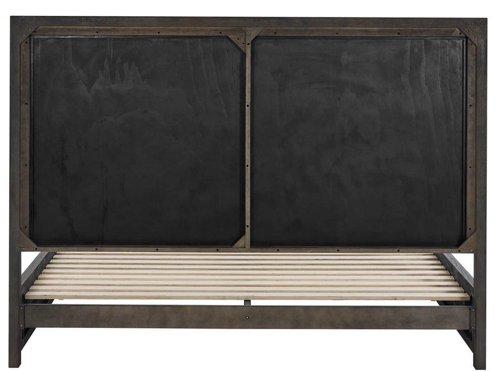Modern - Panel Bed - Two-Tone