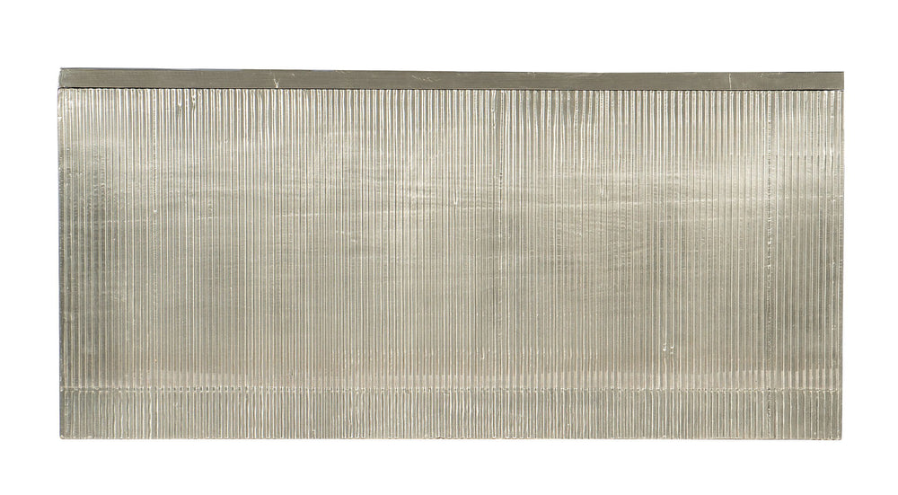 Melange - Mathilda 3-Drawer Chest - Pearl Silver