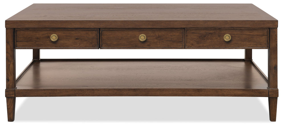 Cashiers - Rectangle Cocktail Table - Chestnut
