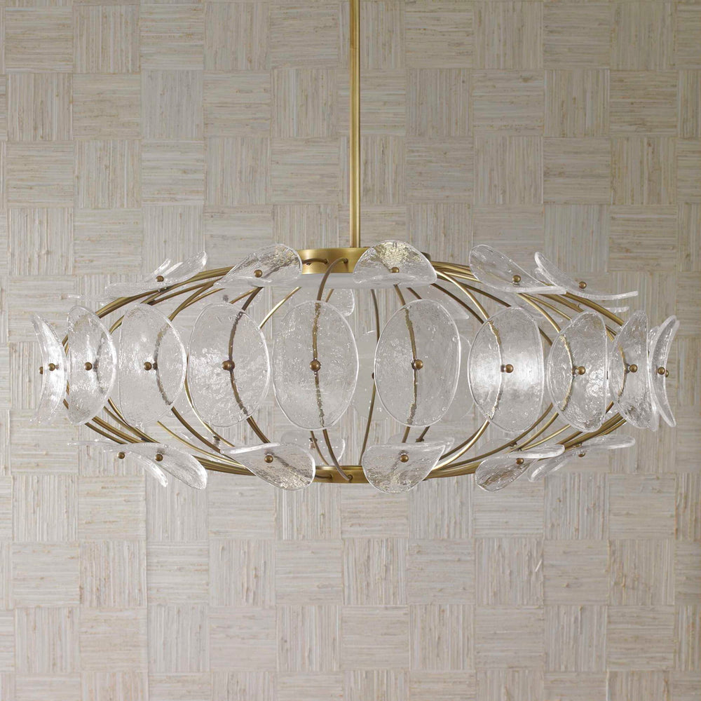 Ufo - 1 Light Pendant - Brass