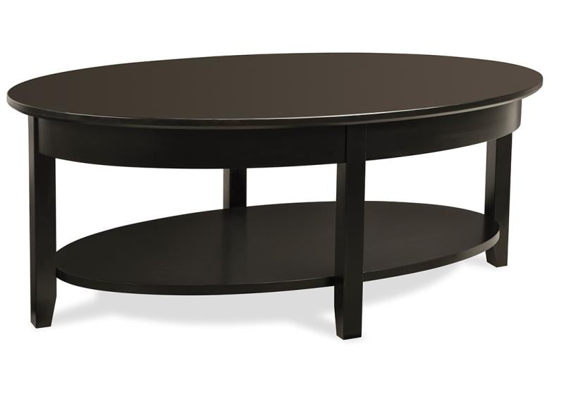 Demilune Oval Coffee Table