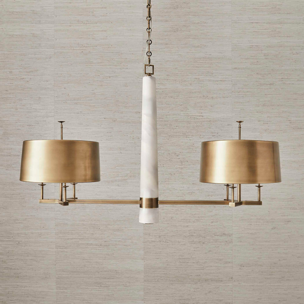 Double Shot - Pendant - Light Antique Brass