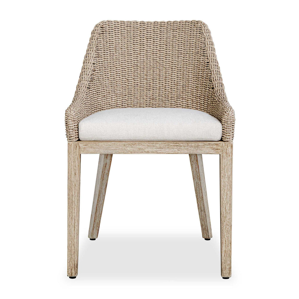 Paloma - Outdoor Wicker Dining Chair - Gray
