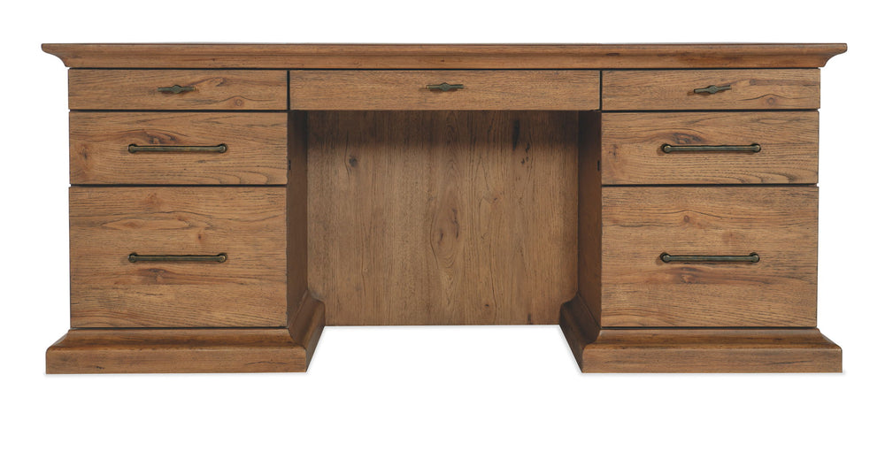 Big Sky - Executive Desk - Light Brown