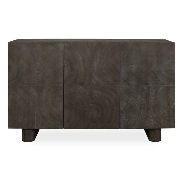 Phineas - 3 Door Modern Cabinet - Woodtone