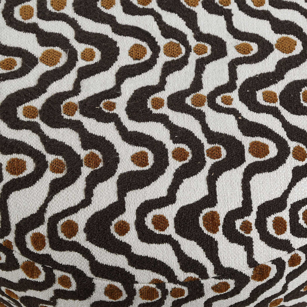 Cas - Plush Ottoman - Espresso