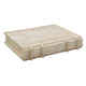 Beige / 12.5"W x 10.75"D x 2.5"H