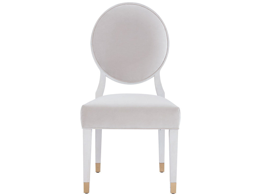 Love. Joy. Bliss.-Miranda Kerr Home - Love Joy Bliss Oval Side Chair (Set of 2) - White