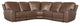 Dark Brown / 5 Pc. Sectional