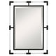 Black / 28"W x 1.4"D x 38"H