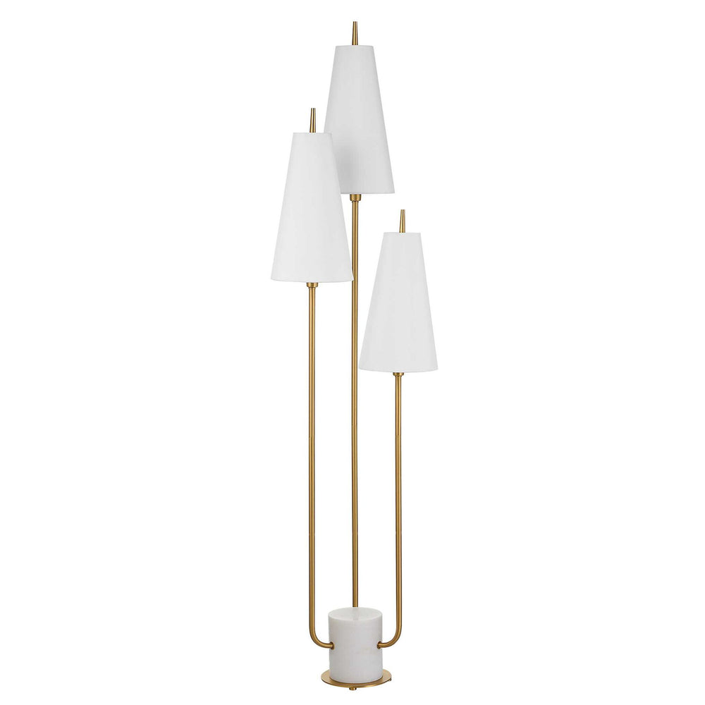 Elle - Floor Lamp - Brass / Gold