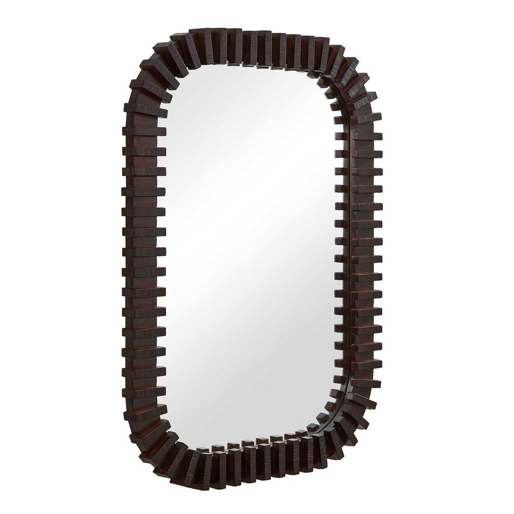 Abram - Mirror - Espresso Brown