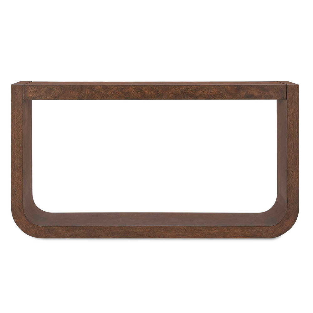 Flores - Modern Console Table - Woodtone