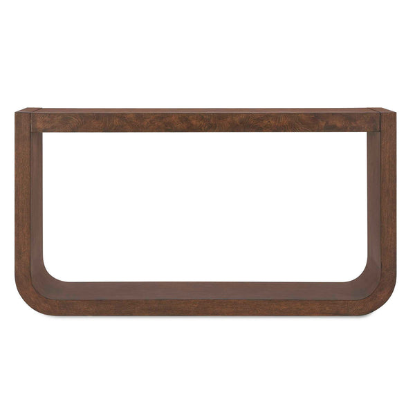 Flores - Modern Console Table - Woodtone