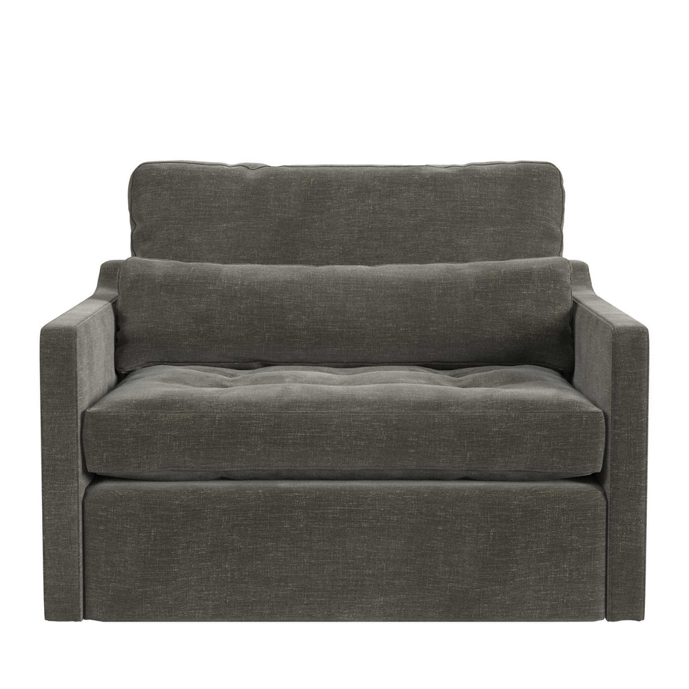 Slope - Tufted Swivel Chair-And-A-Half