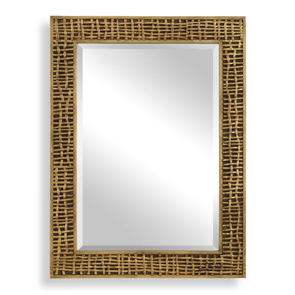Woven In - Time Mirror - Gold