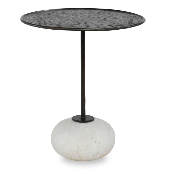 Button Up - Accent Table - Bronze
