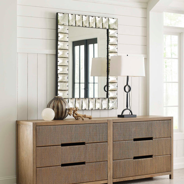 Tufted Mirror - Black
