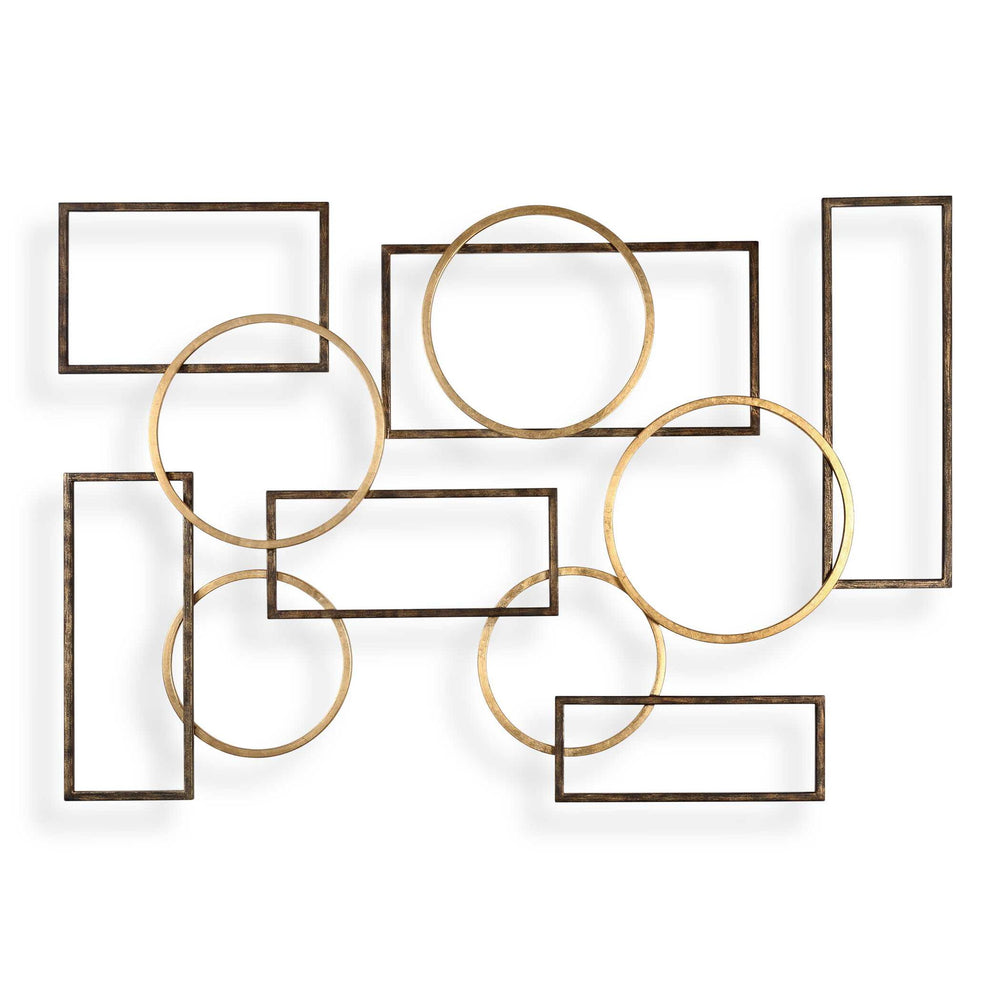 Elias - Wall Art - Bronze And Gold