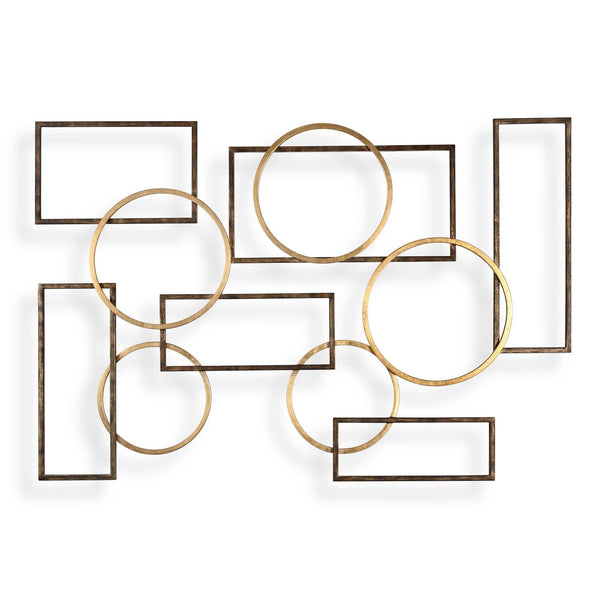 Elias - Wall Art - Bronze And Gold