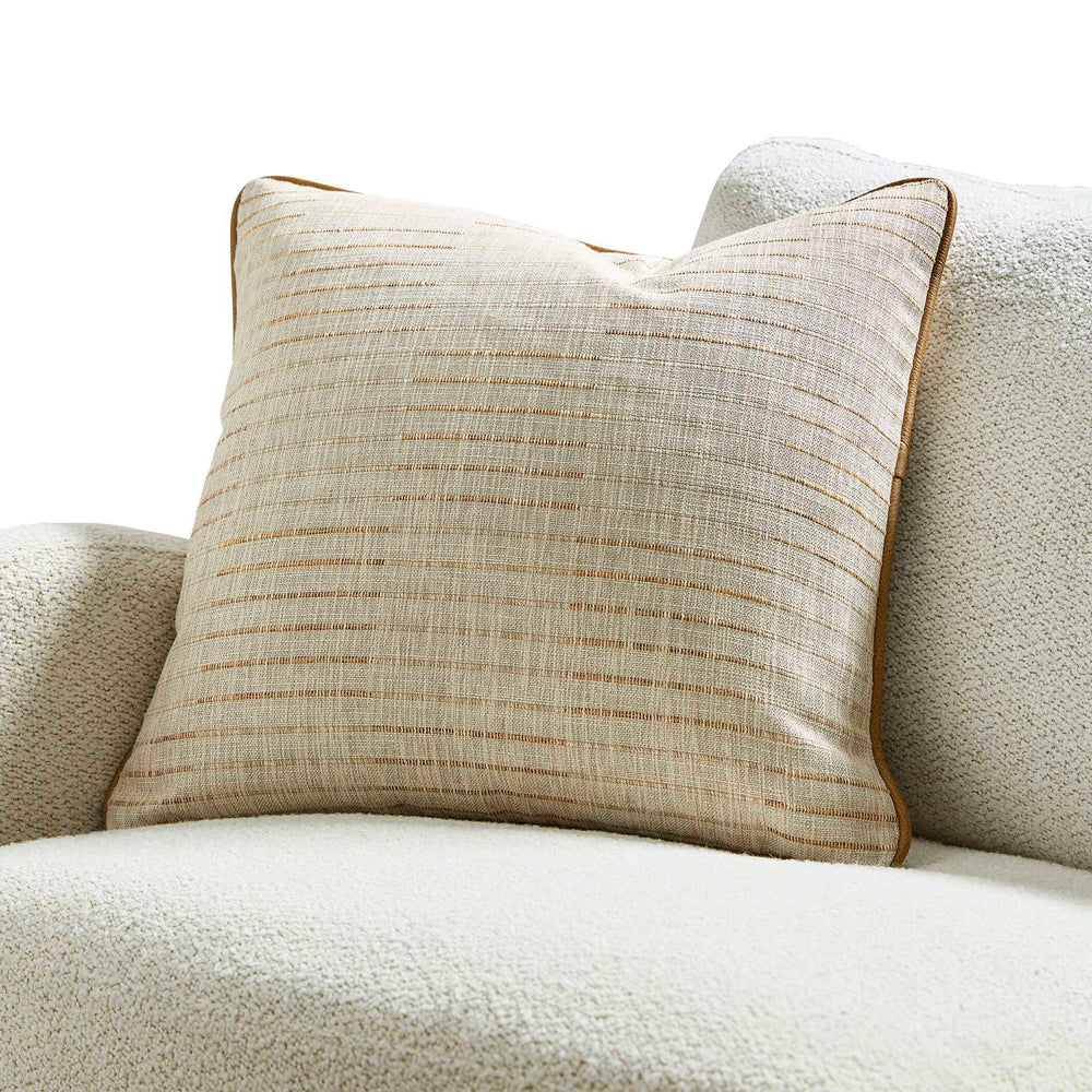 Code - 20X20 Pillow - Beige