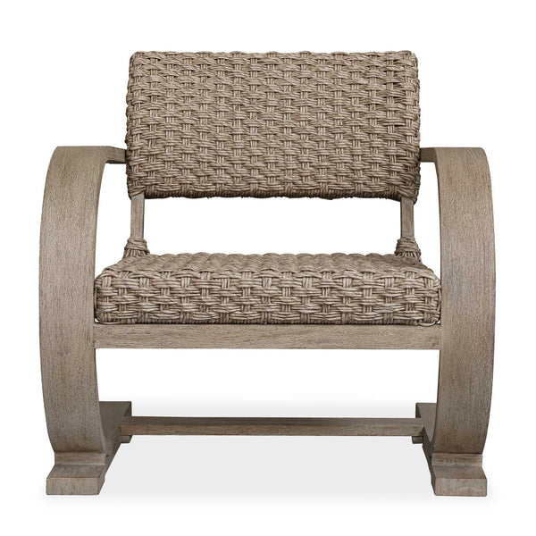 Rehema - Outdoor Wicker Lounge Chair - Gray
