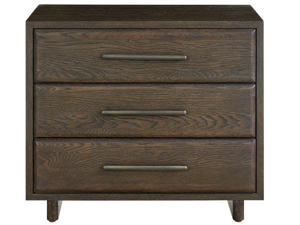 Modern - Three Drawer Nightstand