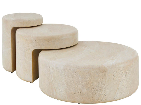 Modern - Nimbus Nesting Tables - Beige