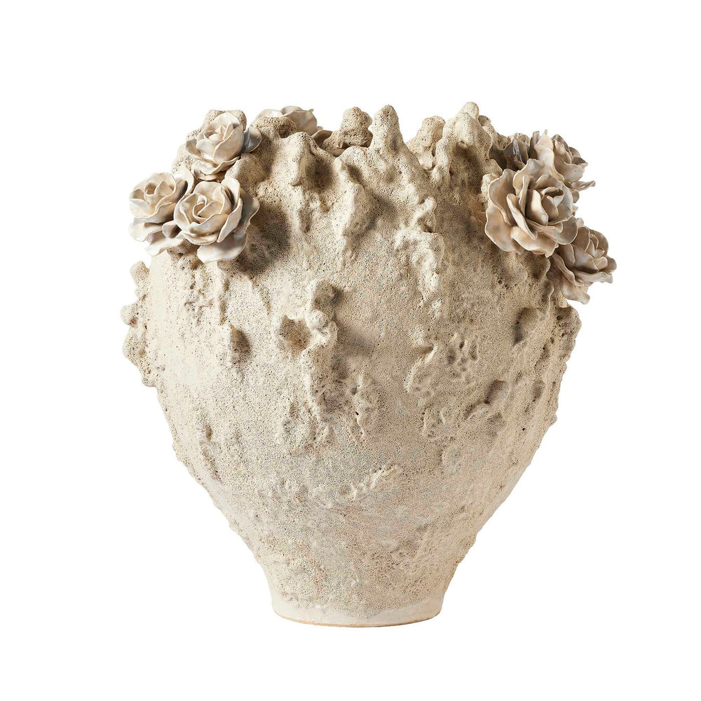 Lava Rose - Vase - Beige