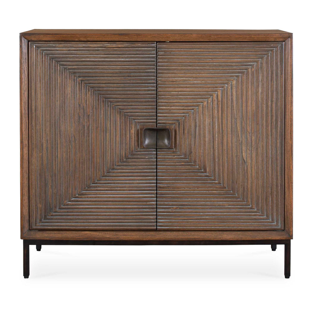 Bottom Line - 2 Door Wood Cabinet - Woodtone