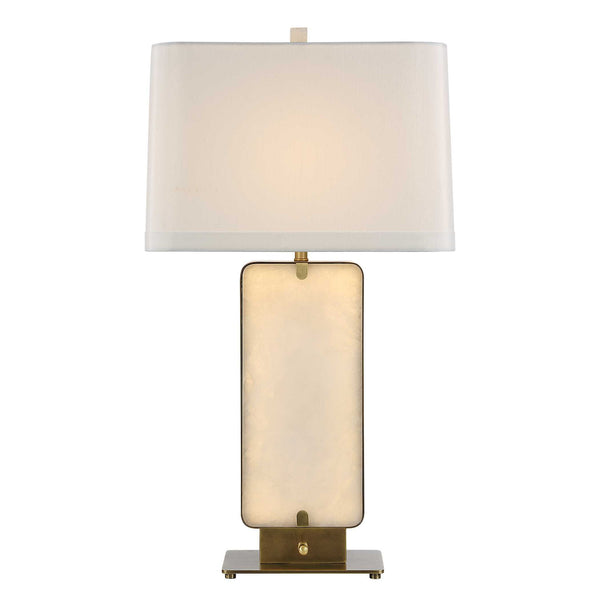 Wrapped In Light - Table Lamp - Gold / White