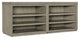 Gray / 2 Open / 72"W x 24"D x 30"H