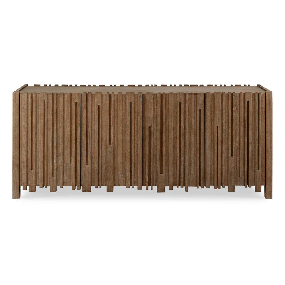 Assemblage - 4 Door Cabinet - Woodtone